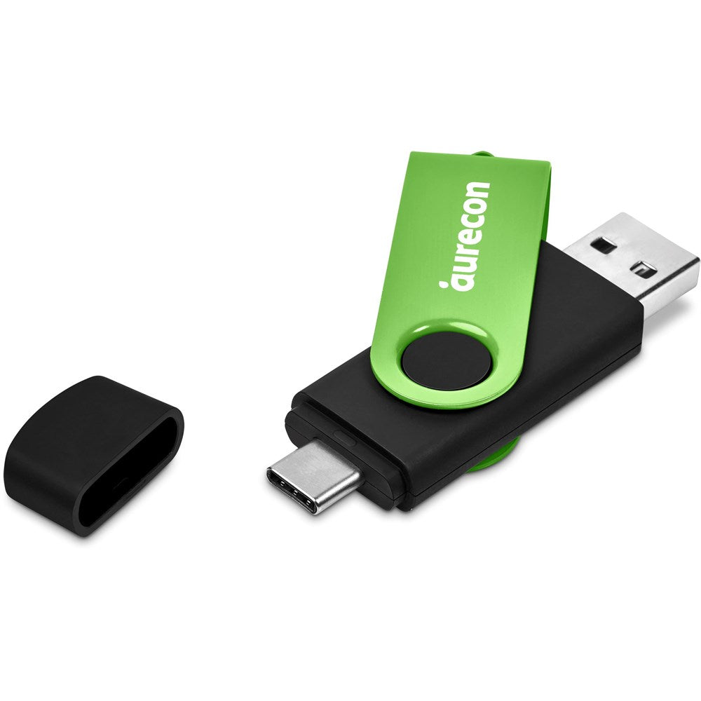 Shuffle Gyro Black Memory Stick - 8GB